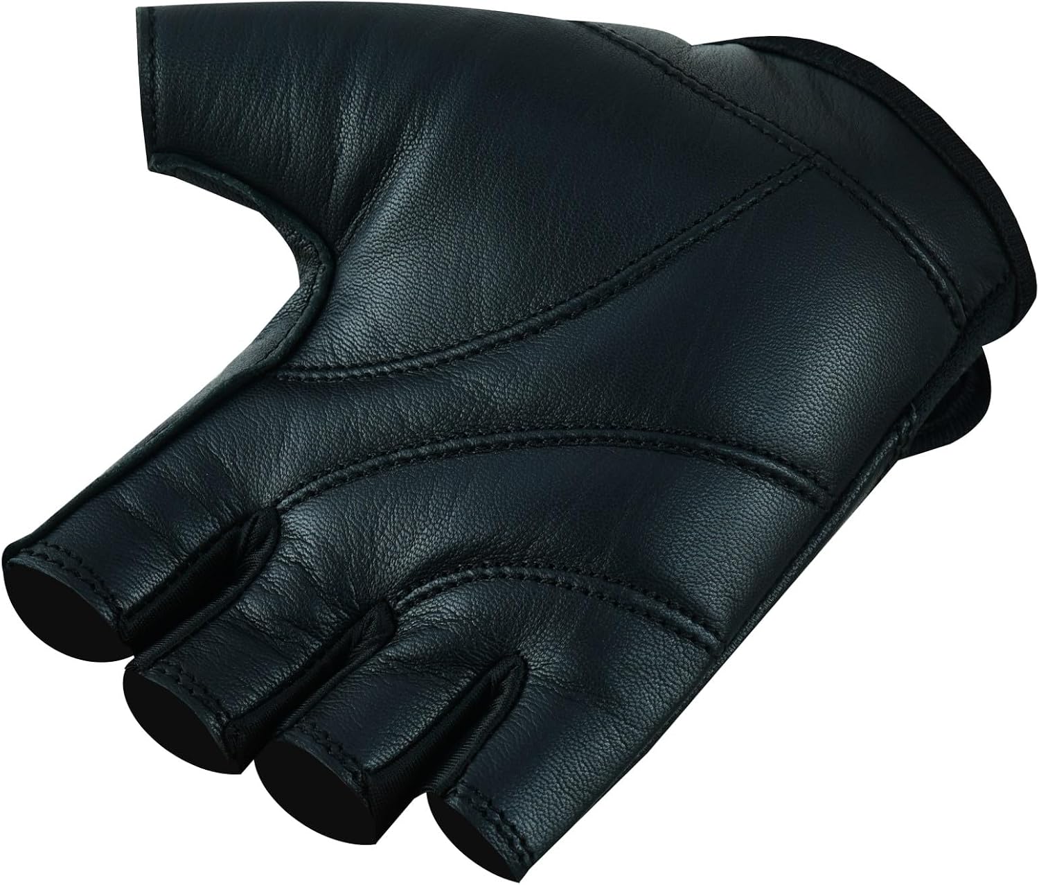 Leather Weight Lifting Gloves: Kenfit Half Finger Gym Gloves with Anti Slip Grip