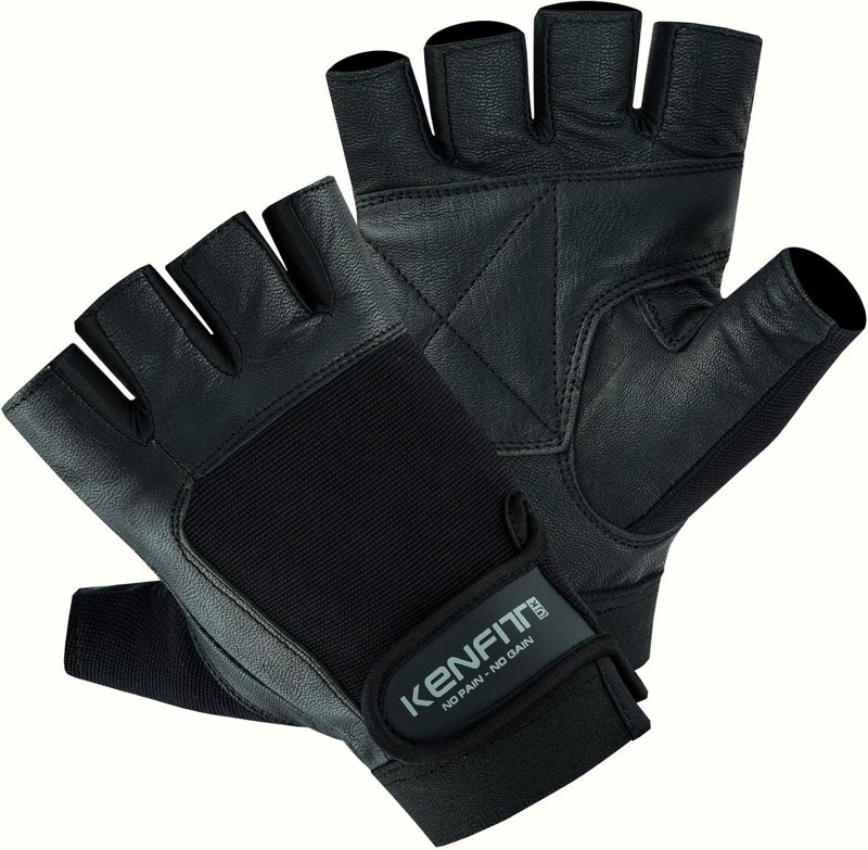 Weight Lifting Gloves Leather Palm Protection for Men Women