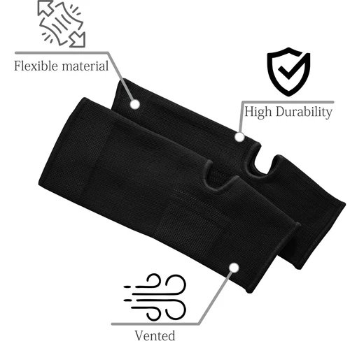 Ankle Support Sleeve Pair Band Breathable Stretch Fit for Boxing MMA Gym Running