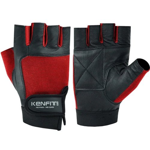 Leather Gym Gloves Men Women Leather Weight Lifting Padded Gloves for Exercise
